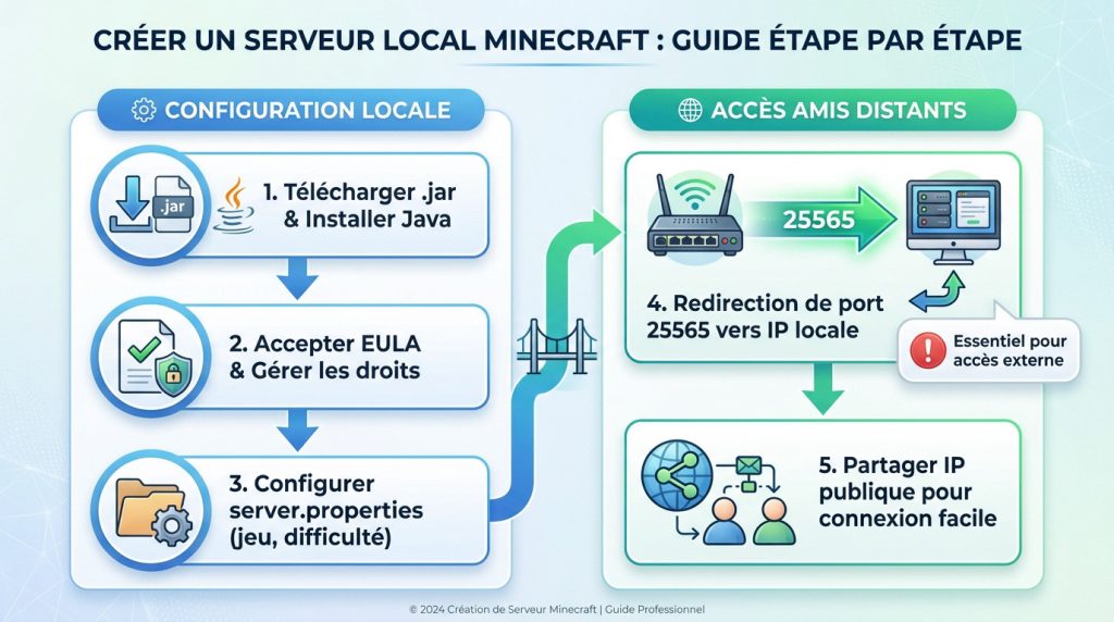 Créer un serveur local sur votre ordinateur
