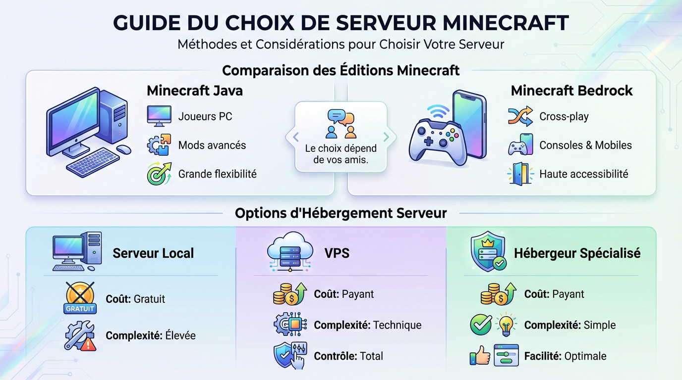 Comment créer un serveur Minecraft